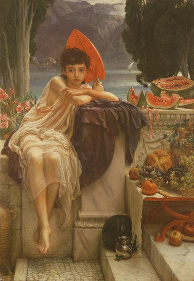 On the Temple Steps by Edward John Poynter